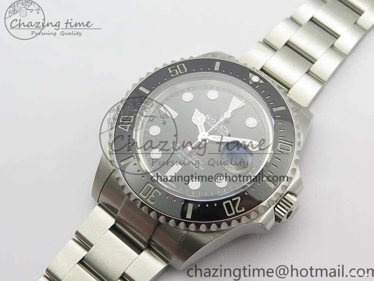 MiroTime 1225 Durable Sea Dweller 126600 2017 43mm SS BP Maker 1:1 Best Edition Black Dial On SS Bracelet ETA 3575